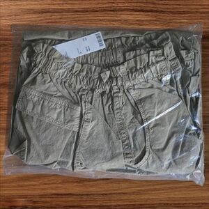 Urban Outfitters Distressed Tan Parachute Pants NWT